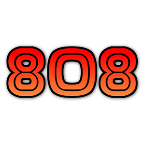 808 Coin Logo