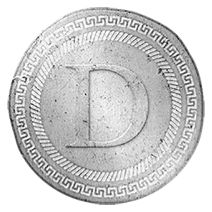 Denarius Coin Logo